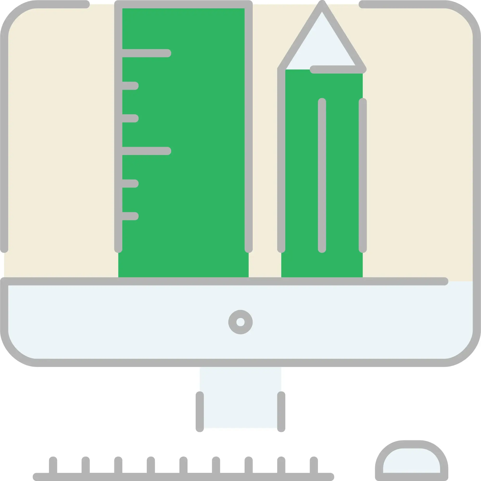 design skills ruler svgrepo com