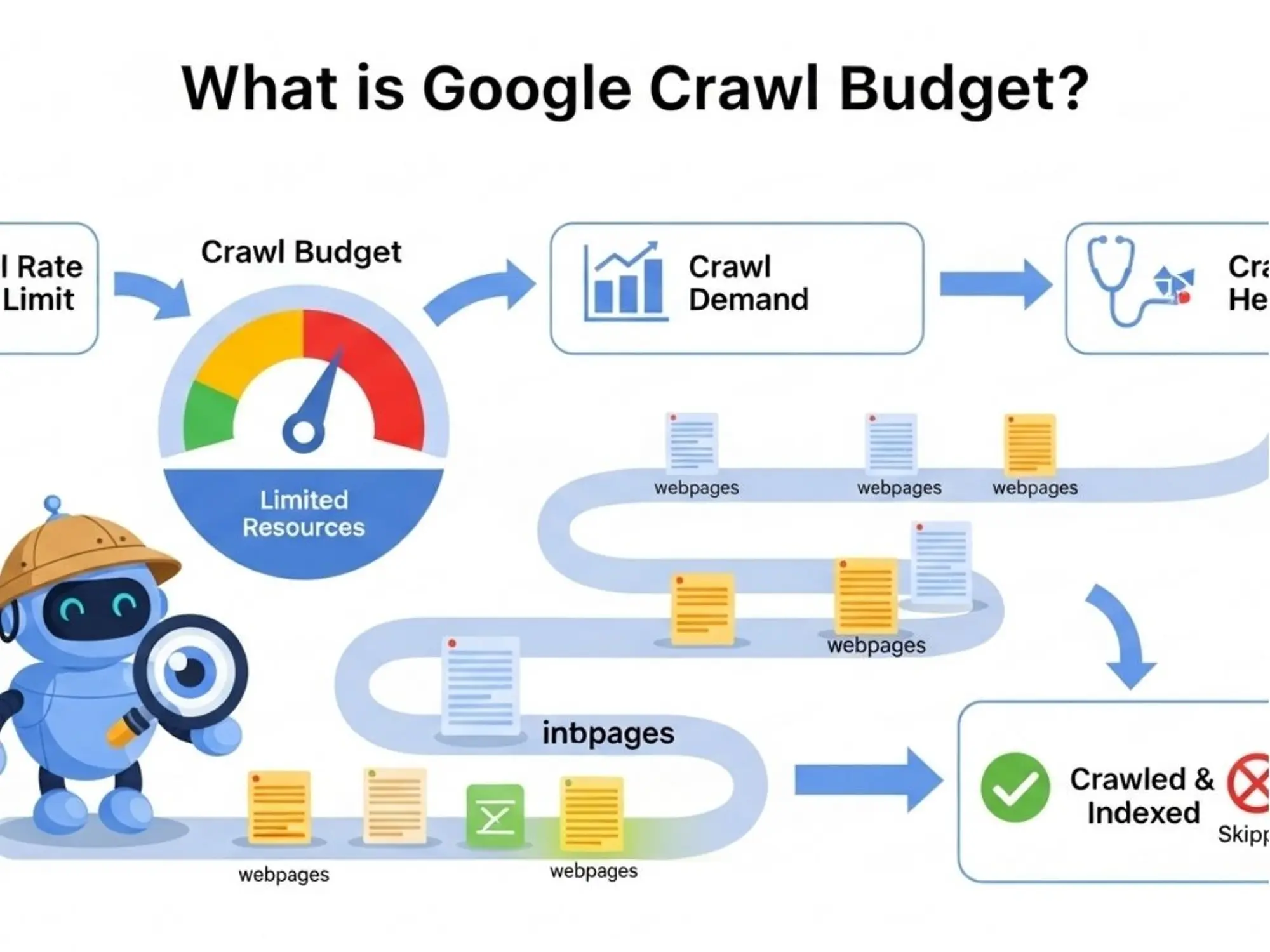 Crawl budget Google là gì?