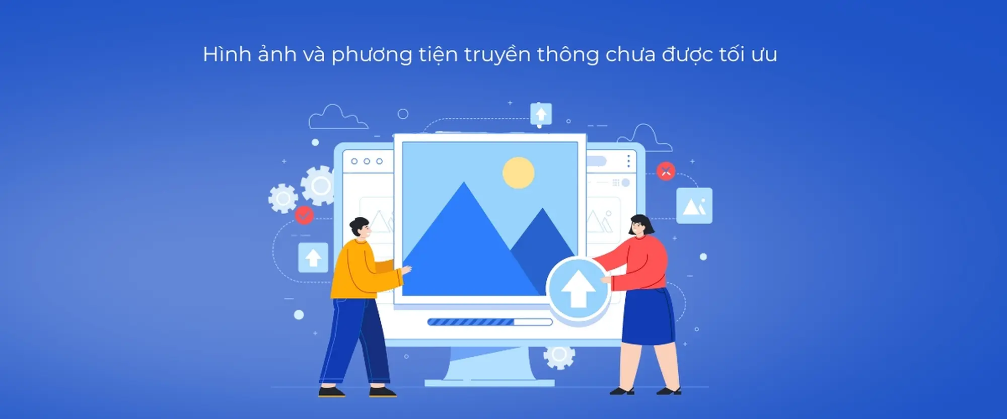 Hình ảnh và phương tiện truyền thông chưa được tối ưu