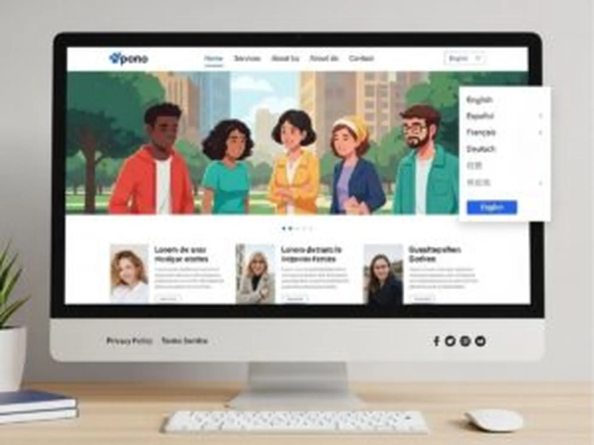 Thiết kế website đa ngôn ngữ là gì?