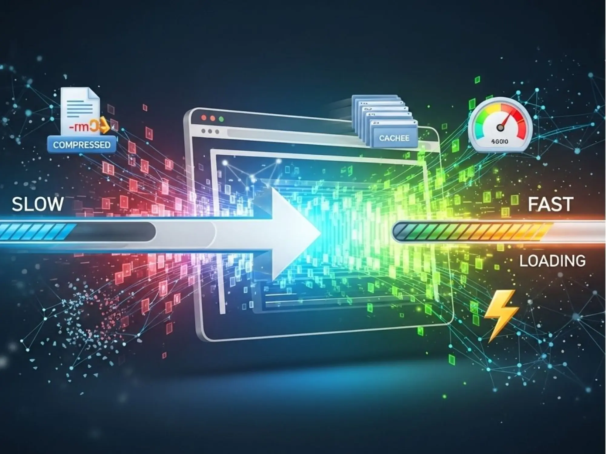 Cách giảm thời gian tải website bằng kỹ thuật hiện đại