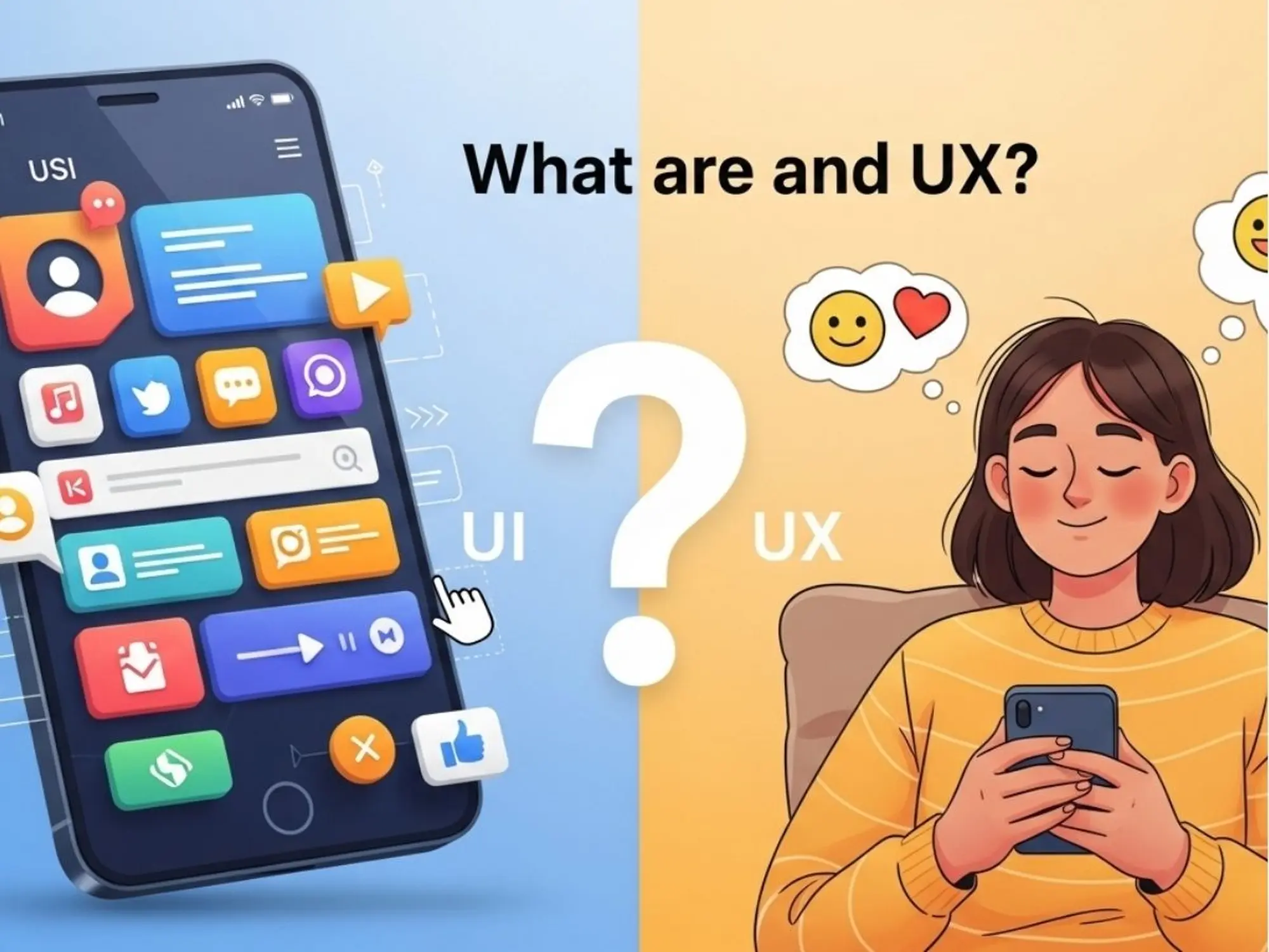 UI và UX là gì?
