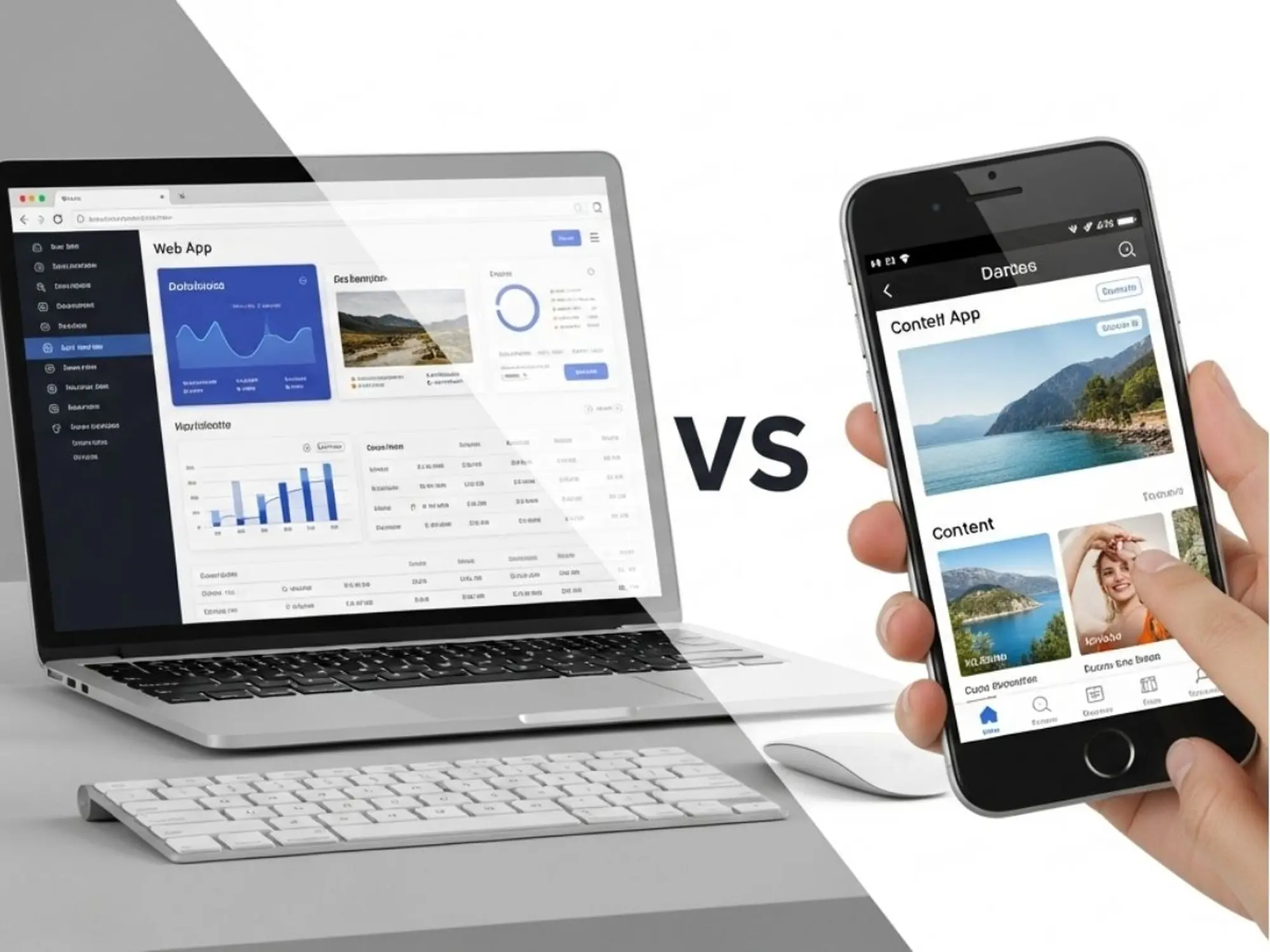 So sánh ứng dụng Web vs ứng dụng di động