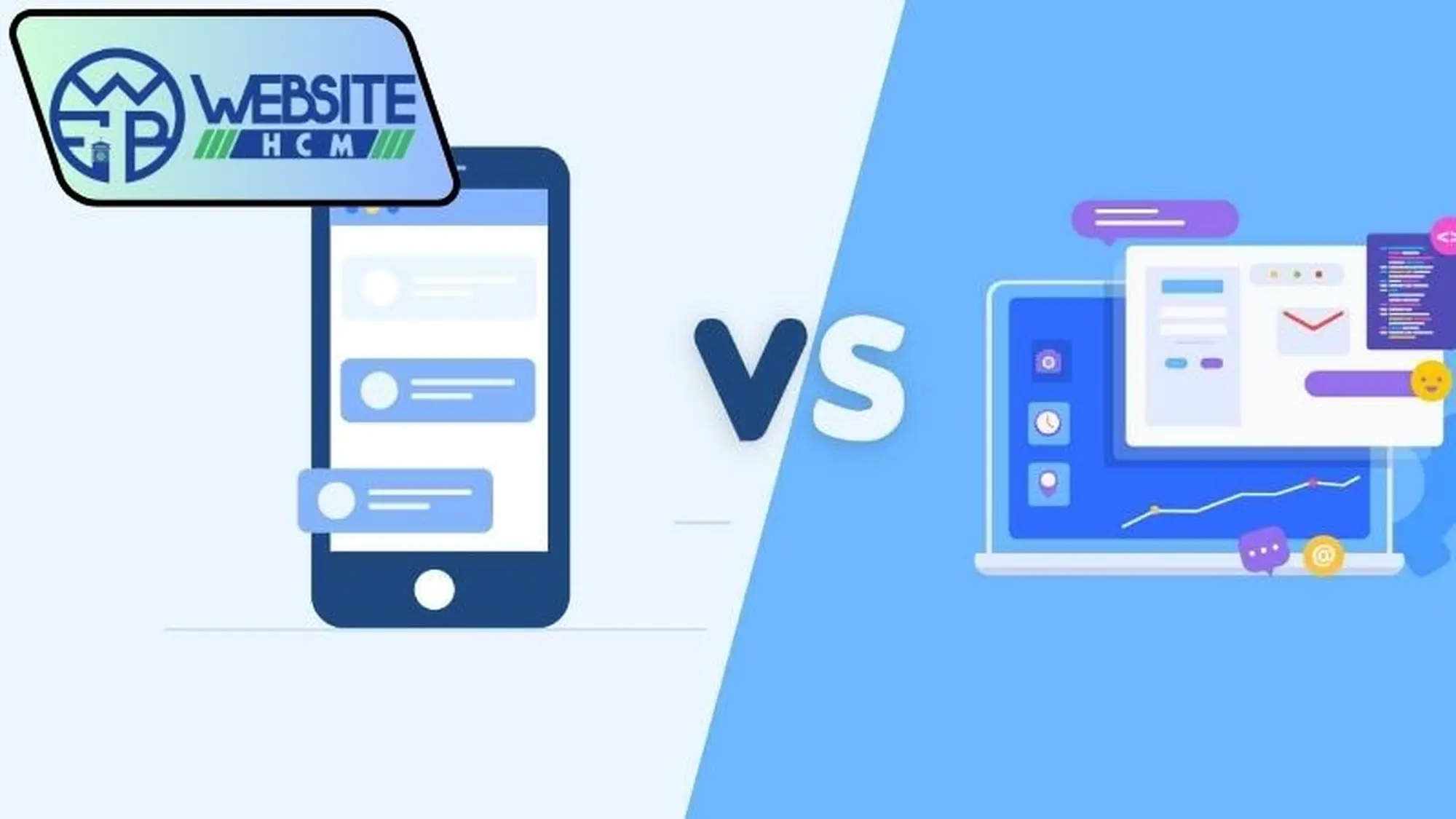 So sánh ứng dụng Web vs ứng dụng di động