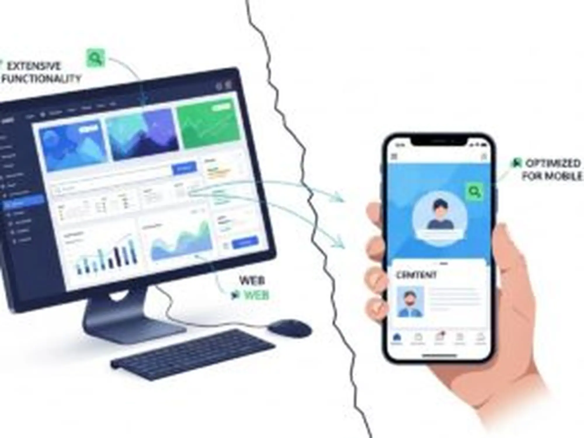 Web app vs Mobile app là gì?