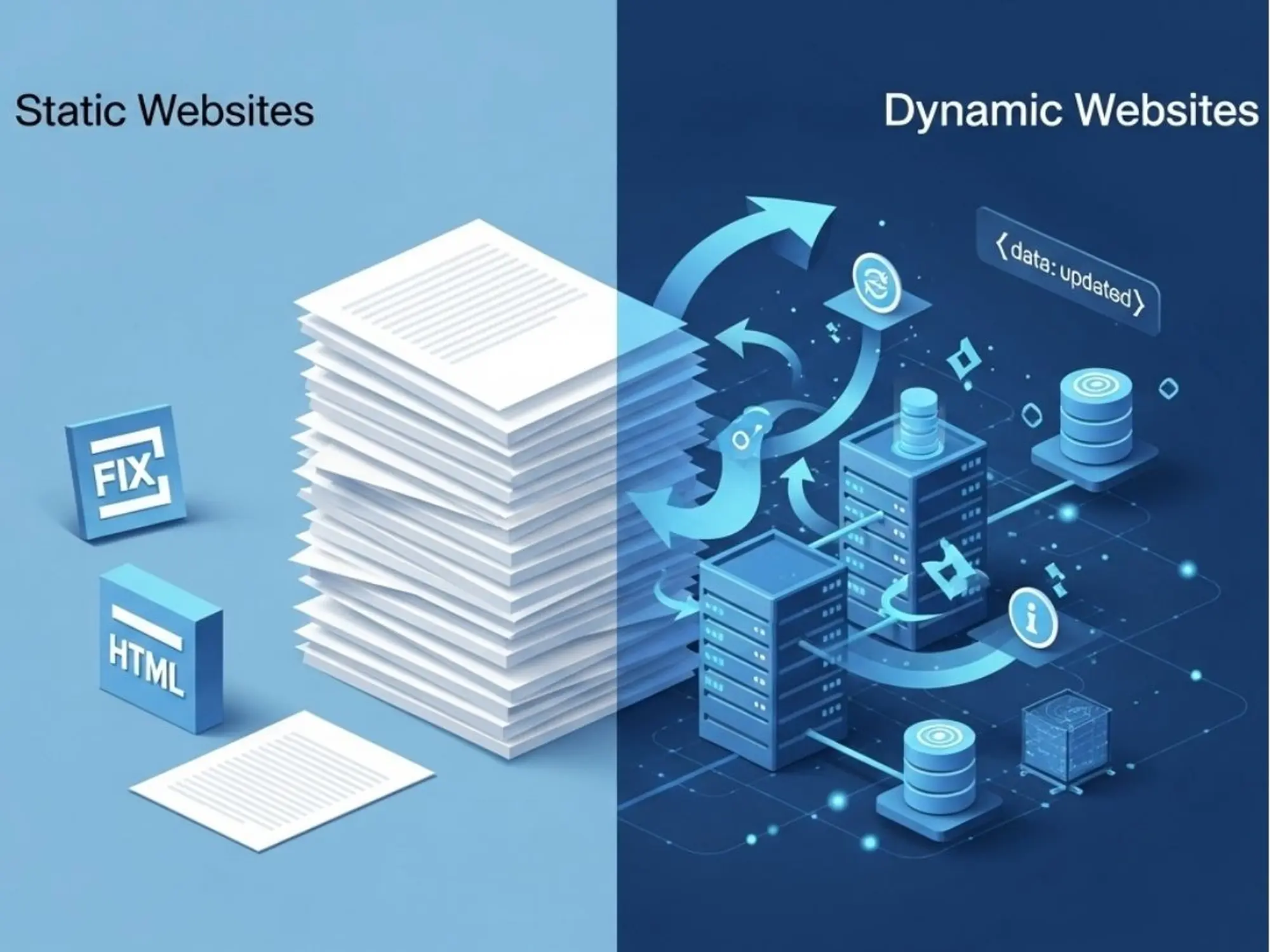 Giới thiệu website tĩnh và động là gì?