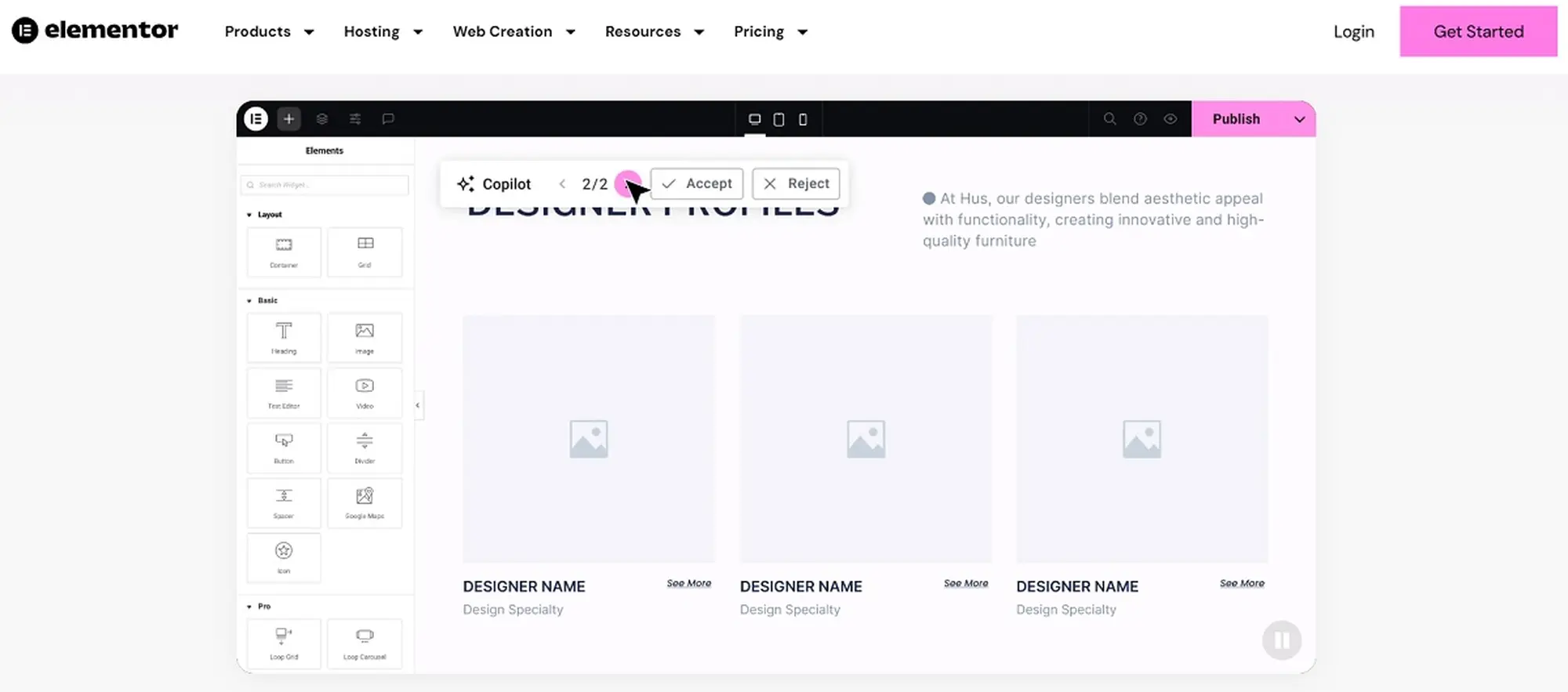 Elementor là một WordPress Page Builder phổ biến hỗ trợ xây dựng website hiệu quả