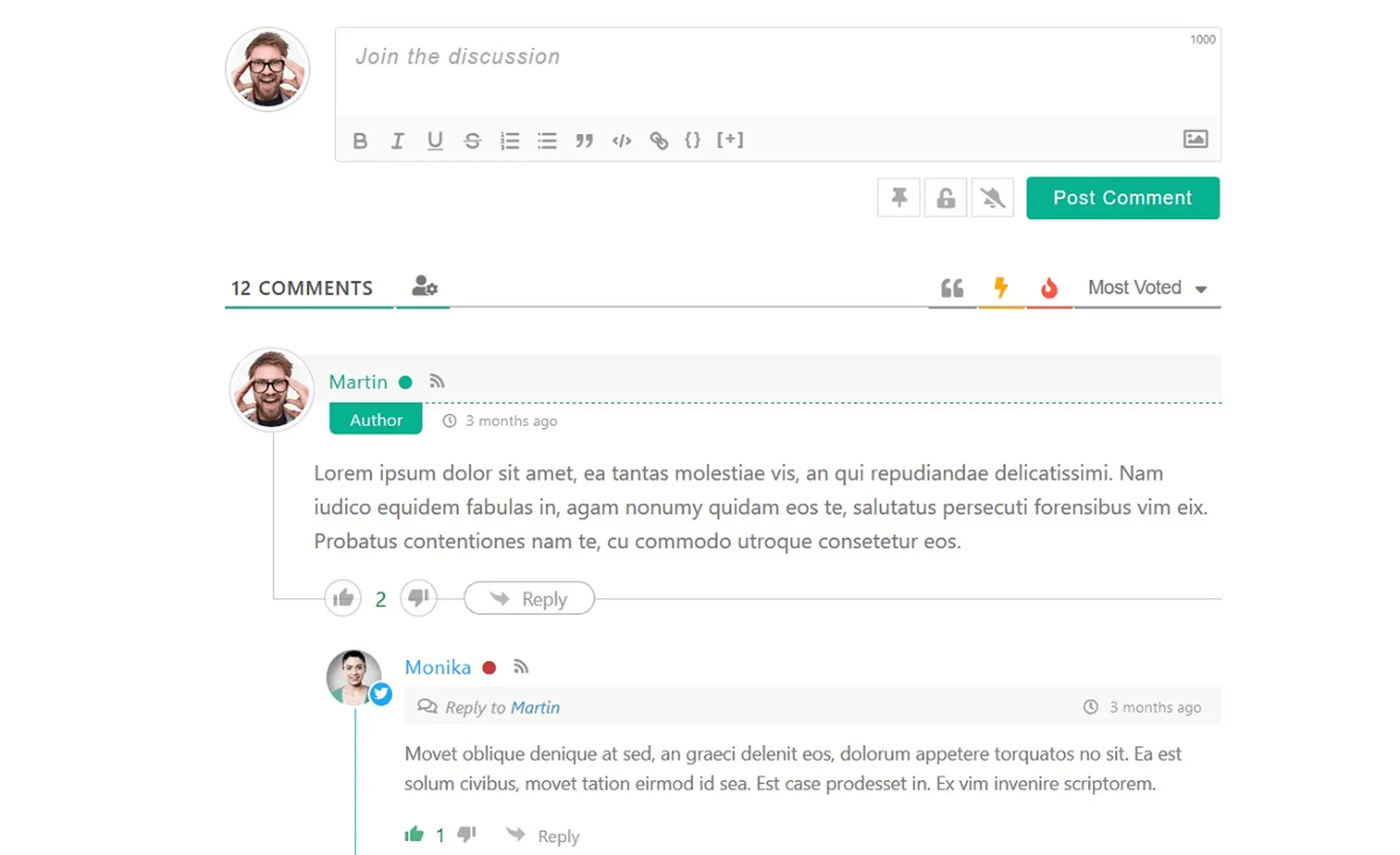 Plugin bình luận WordPress wpDiscuz nổi bật với chức năng hiển thị bình luận ngay lập tức
