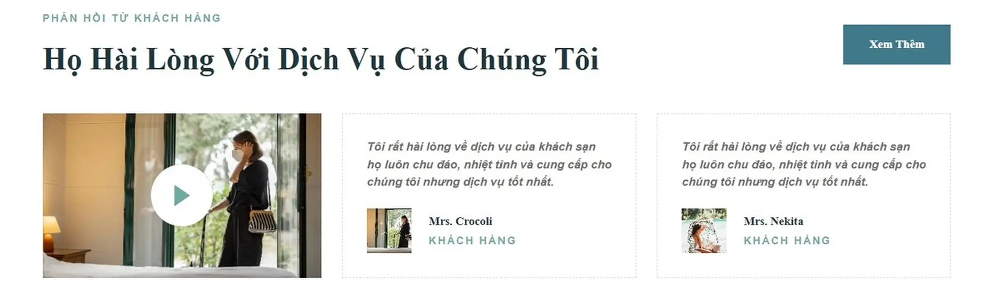 Xem đánh giá và phản hồi thuận tiện