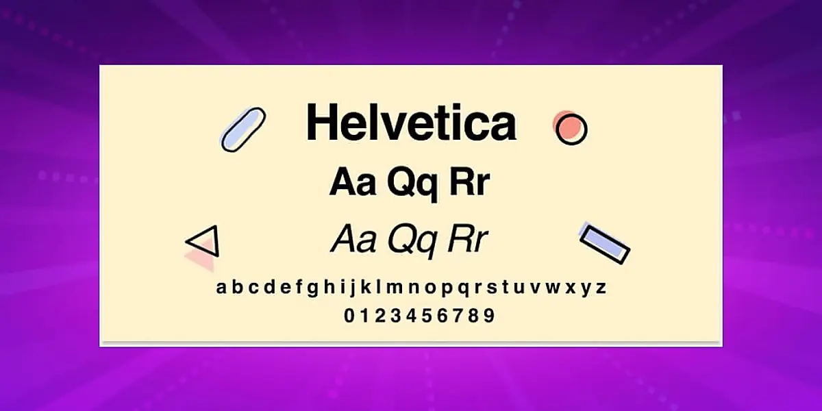 Fpnt chữ Helvetica