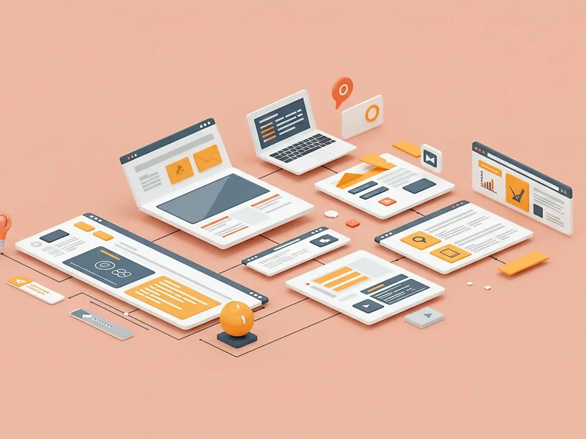 Các lớp sơ đồ website