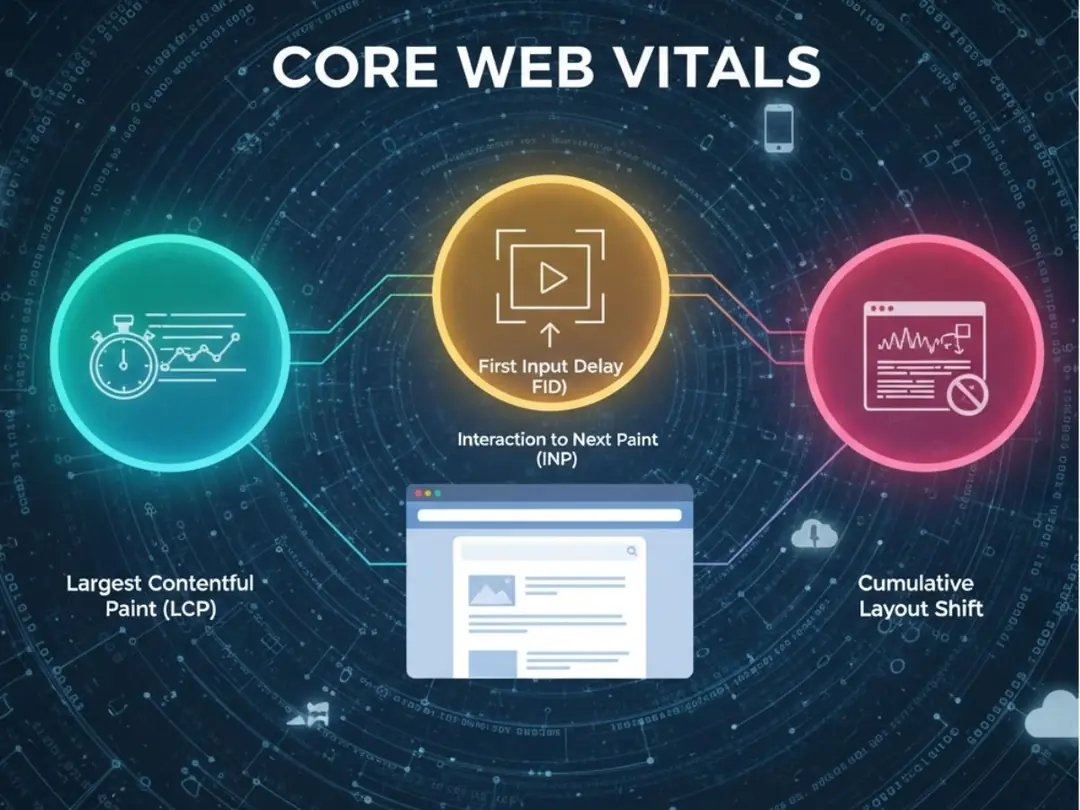 Ba chỉ số chính của Core Web Vitals là gì?